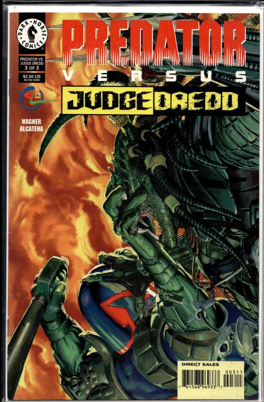 Predator Versus Judge Dredd #3 (1997) Predator