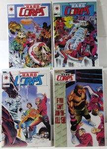 The Hard Corps Lot of 4 #17, 19, 22, 24 (1994) Valiant Comics 9.2 Comics