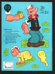 Popeye Coloring Book #1833-40 1981-King Features-Popeye-Wimpy-Bluto-Swee'pea-...