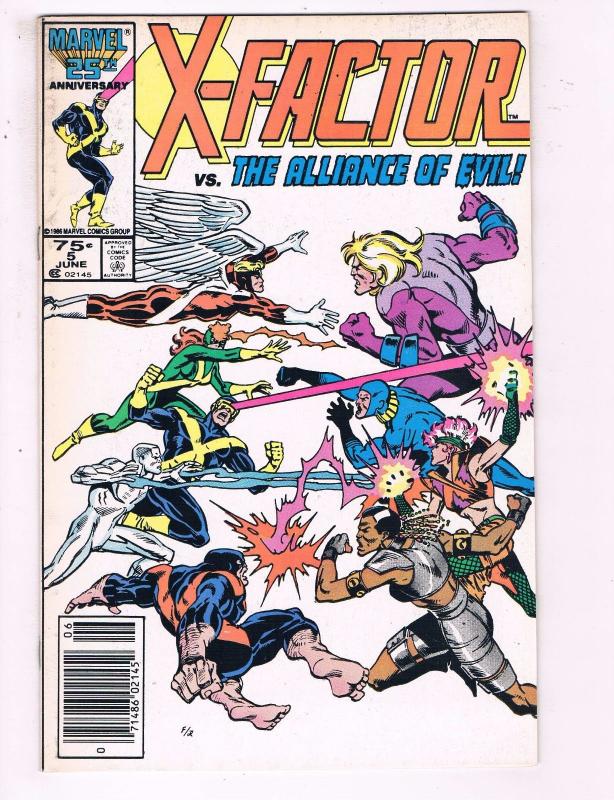 X-Factor # 5 VF/NM 1st Cameo Appearance Of Apocalypse KEY Issue Marvel X-Men BN6