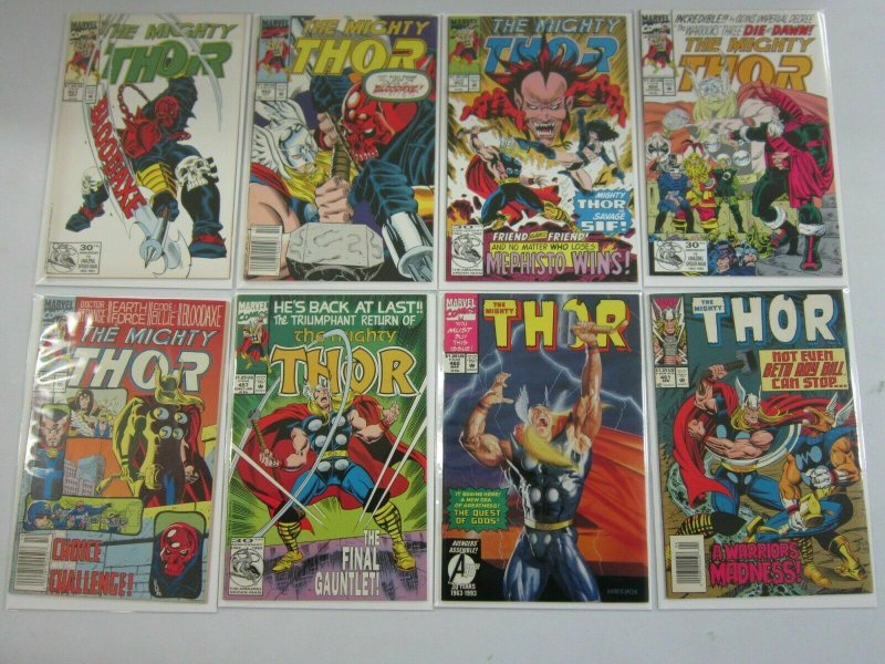 Thor comic lot 16 different from #451-494 6.0 FN (1992-96 1st Series) 
