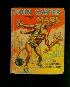 JOHN CARTER OF MARS-EDGAR RICE BURROUGHS-#1402-BIG LITTLE BOOKS-1940-vg VG 