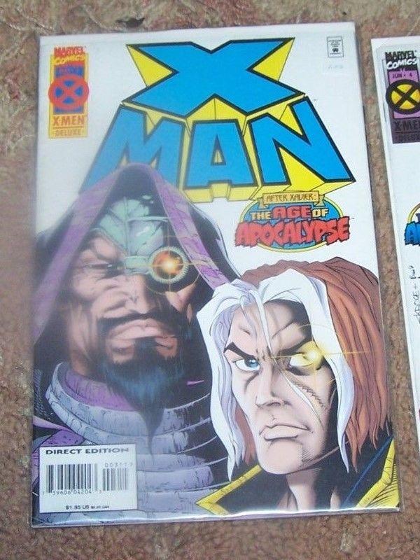 X MAN COMIC  # 3  age of apocalypse after xavier - cable/ NATE GRAY AOA