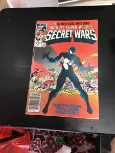 Marvel Super Heroes Secret Wars #8 (1984) 1st Black Spider-Man NM- C’vill CERT!