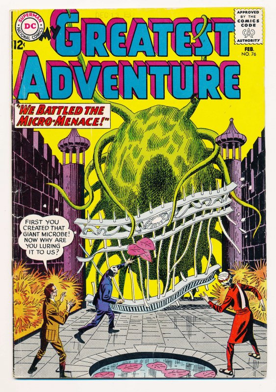 My Greatest Adventure (1955) #76 FN- We Battled the Micro-Menace!