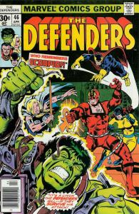 Defenders, The #46 FN ; Marvel | Scorpio Hulk Valkyrie Nighthawk