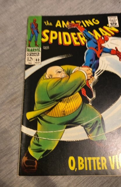 The Amazing Spider-Man #60 (1968)vs the kingpin