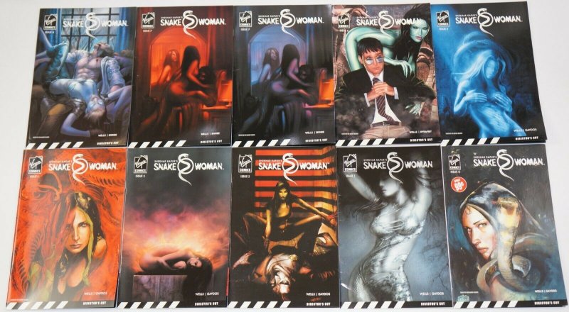 Shekhar Kapur's Snake Woman #0 & 1-10 VF/NM full set + 2 more ; Virgin (2016AA)