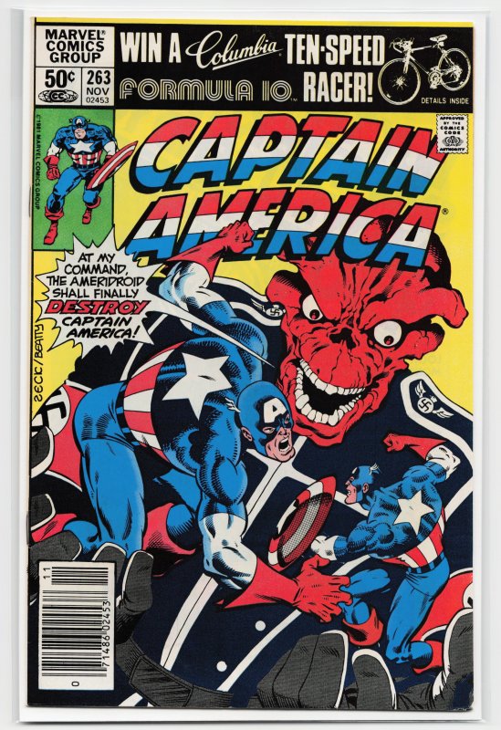 Captain America #263 (1981) Captain America