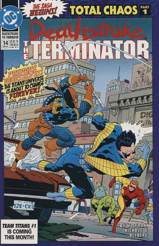 Deathstroke the Terminator #14 FN; DC | save on shipping - details inside