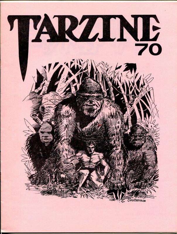 Tarzine #70 1988-Fanzine for collectors of Tarzan and ERB memorabilia-VF