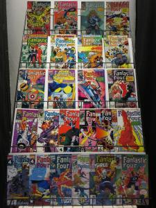 Fantastic Four (Marvel 1986-94) #294-386 Lot of 44Diff She-Thing Dr Doom Crystal
