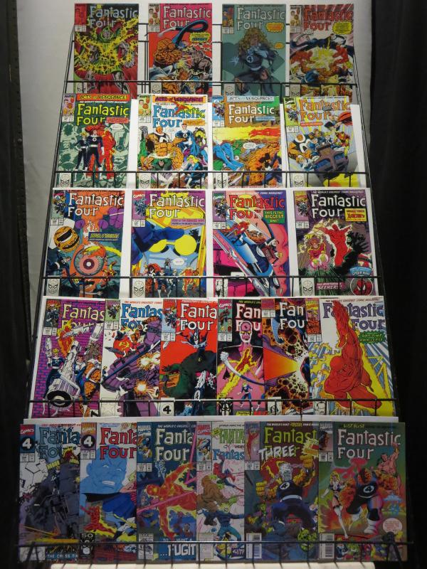 Fantastic Four (Marvel 1986-94) #294-386 Lot of 44Diff She-Thing Dr Doom Crystal