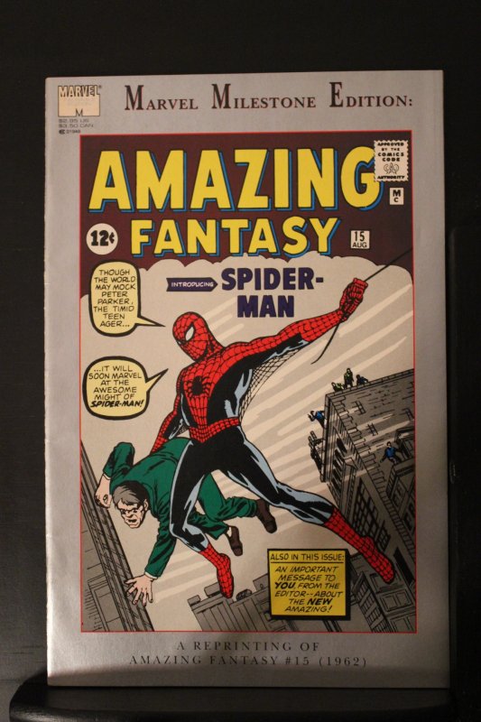 Amazing Fantasy #15: Facsimile Edition (2019) Super-High-Grade NM 1st Spidey