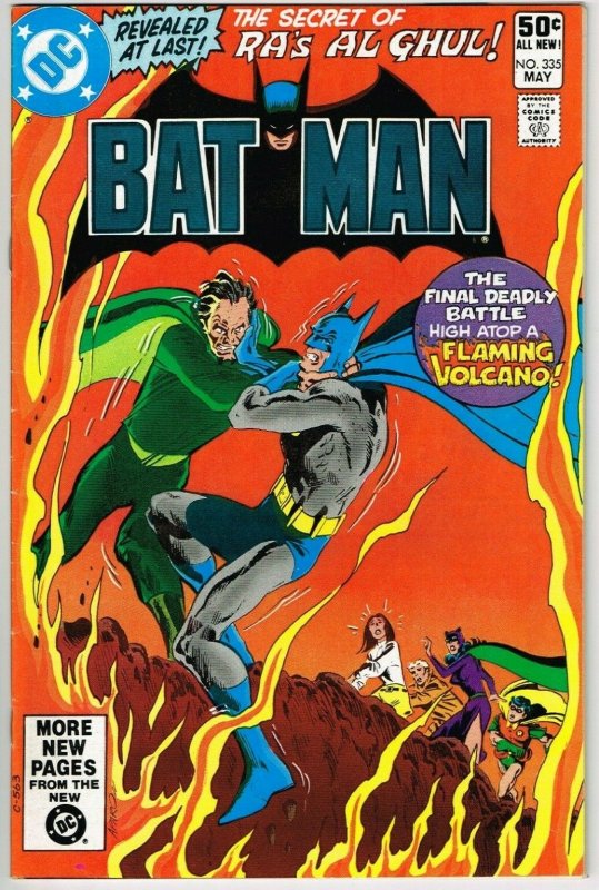 Batman #335 (1940) - 8.0 VF *Ashes to Ashes* 