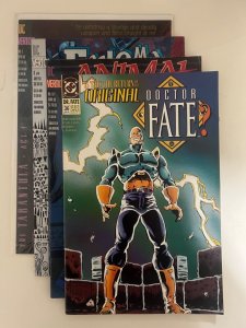 4 DC Comics Enigma # 5 + Doctor Fate # 36 + Animal Man # 57 +Sandman # 1 59 JS30