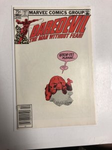 Daredevil (1982) # 187 (VF/NM) Canadian Price Variant (CPV)  !