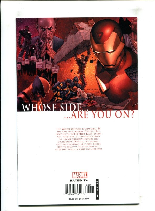 Civil War 8PC LOT #1-7 + CW: The Return #1 - Complete Set (9.2ob) 2006