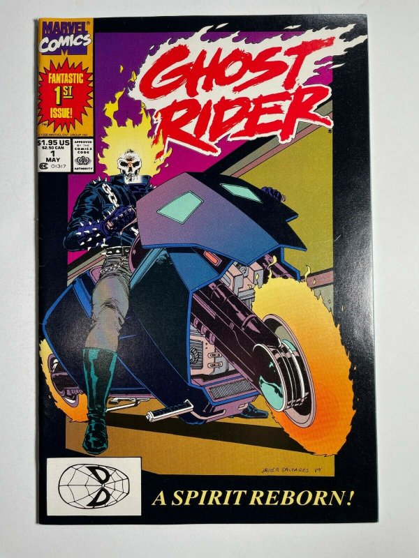 Marvel Comics, GHOST RIDER #1 A Spirit Reborn, 1990 ~ VF/NM (A432) 