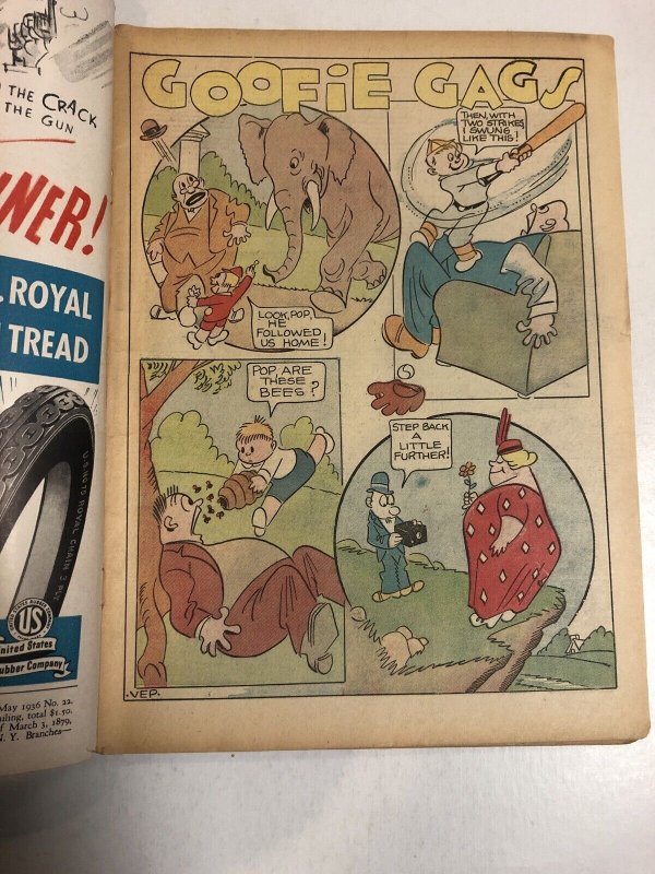 Famous Funnies (1936) # 22 (VG) | White Pages 