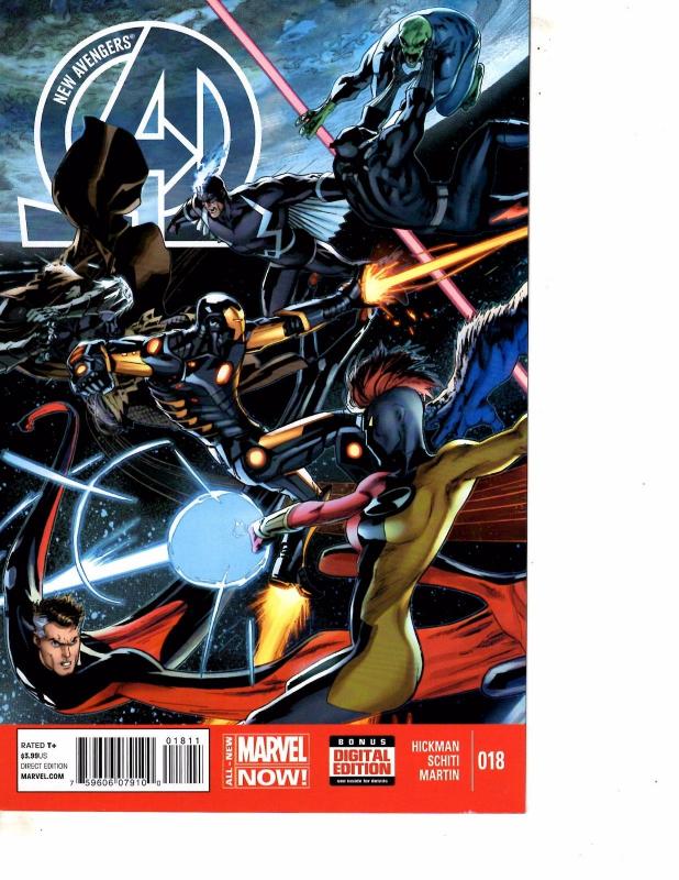 Lot Of 2 Marvel Comic Book New Avengers #18 and Secret Avengers #1   MS20