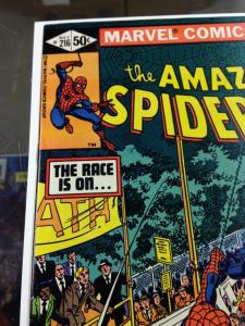 The Amazing Spider-Man 216 NM- Needs Pressed (Marvel May, 1981)