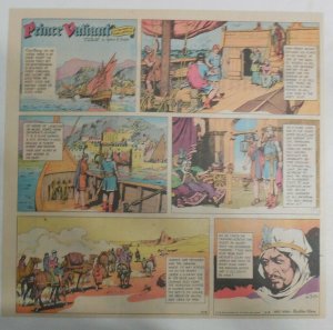 Prince Valiant Sunday #1608 by Hal Foster from 12/3/1967 2/3 Full Page Size ! 