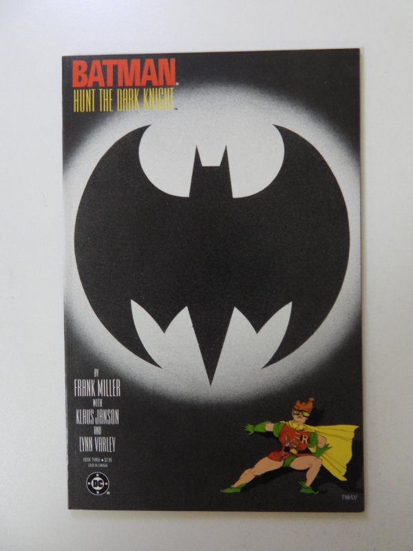 Batman: The Dark Knight #3 (1986) VF/NM condition 1st print