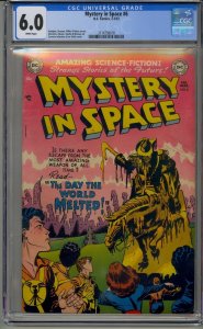 MYSTERY IN SPACE #6 CGC 6.0 WHITE PAGES