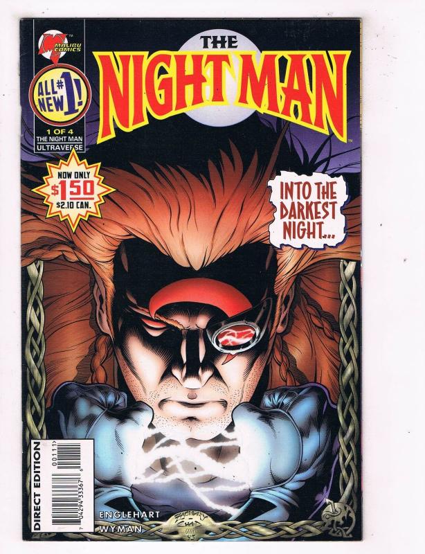 Night Man (1995 Marvel) #1 Ultraverse Comic Book Steve Englehart HH3