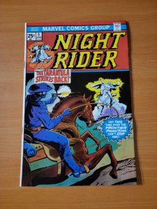 Night Rider #5 ~ VERY FINE - NEAR MINT NM ~ 1975 Marvel Comics