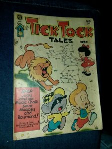 Tick Tock Tales #31 magazine enterprizes 1951 golden age funny animal cartoon