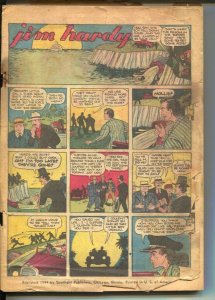 Jim Hardy #1 1944-Spotligt-1st issue-Mirror Man- Triple Terror-about 1/2 supe...