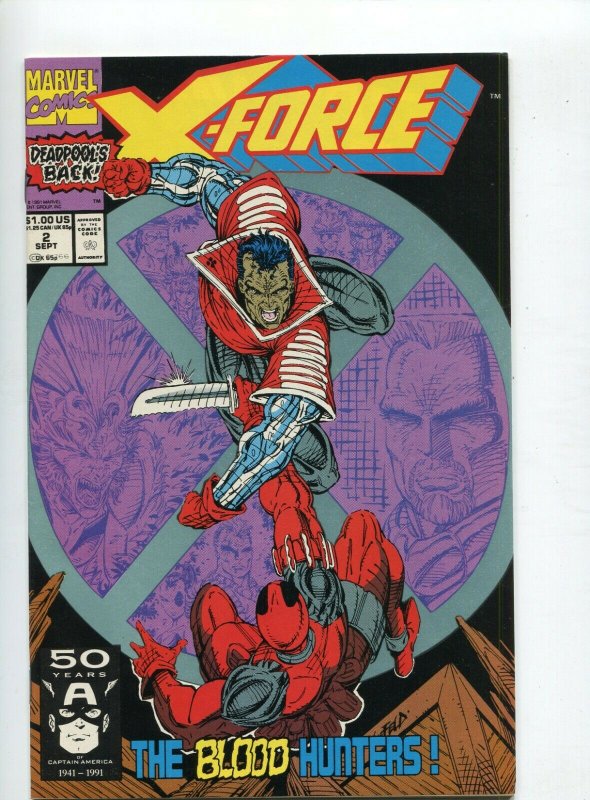 X-Force 2 NM- 2nd App. Deadpool 