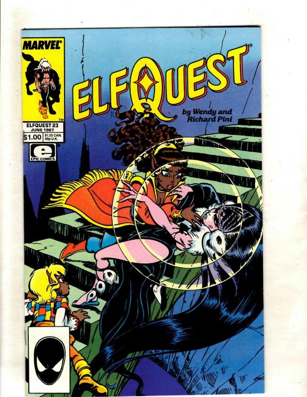 Lot Of 12 Elfquest Marvel Comic Books # 12 13 14 15 16 17 18 19 20 21 22 23 JF14