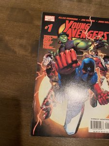 YOUNG AVENGERS #1 1st Appearance Kate Bishop Wiccan Hulking Marvel 2005