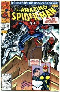 AMAZING SPIDER-MAN #356 1991-MARVEL COMICS-PUNISHER VF/NM