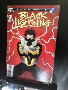 Black Lightning #1 modern age! Van Meter Hammer Art! NM- Wow!