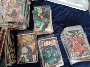 400+ comics(Batman, Robin,  various 2099, Steel, Star Trek, Gen X, Nightwing)