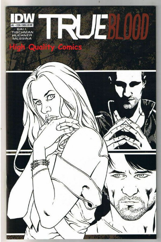 TRUE BLOOD #1, NM+, Vampire, Sookie, Con Exclusive, 2010, Variant, more in store