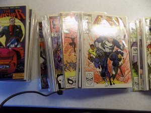 PUNISHER LOT #1 - 57 COMPLETE RUN MARVEL 1987 WAR ACTION  ADVENTURE VF+ AVG