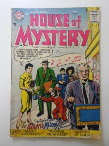 House of Mystery #58 (1957) Good+ Condition 4 Spine Split