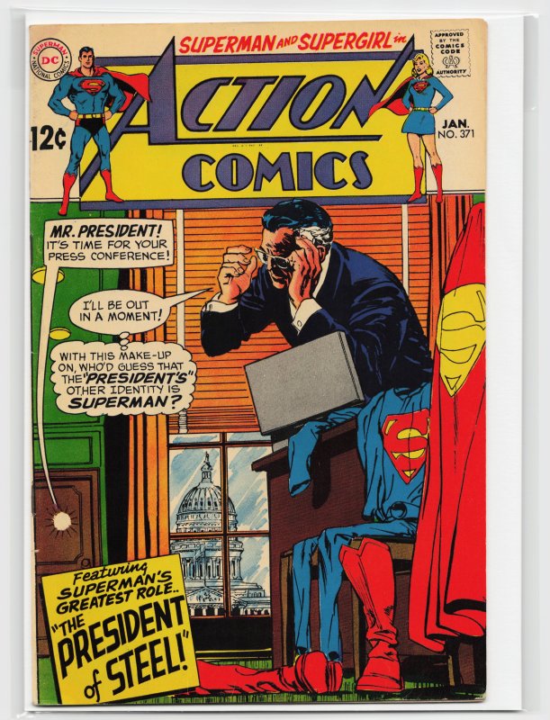 Action Comics #371 (1969) Superman