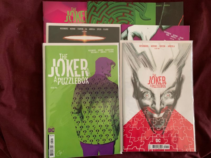 The Joker presents A Puzzlebox (2021-2022) - #1-7 the entire series