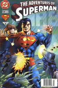 ADVENTURES OF SUPERMAN (#0,#424-649) (1987 Series) #536 NEWSSTAND Fine