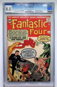 Fantastic Four #6 (1962) CGC 8.5