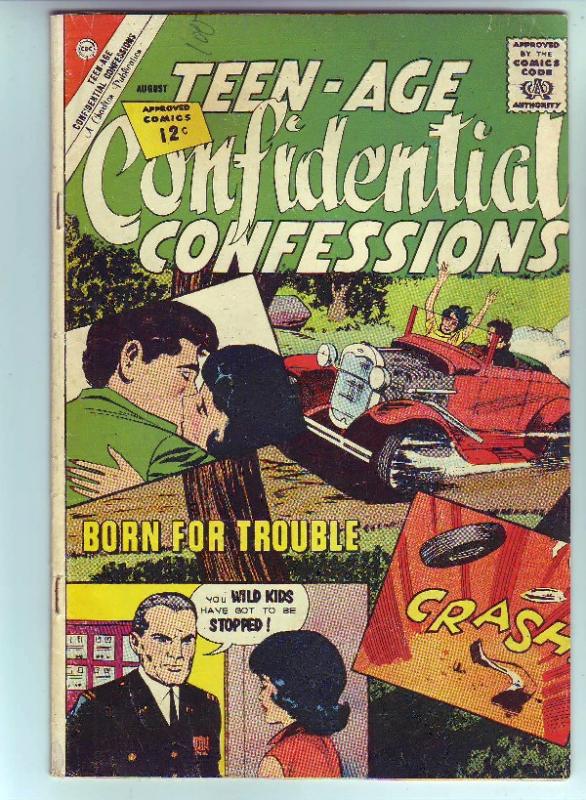 Teen-Age Confidential Confessions #13 (Aug-62) FN+ Mid-High-Grade 