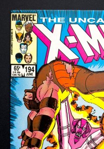 The Uncanny X-Men #194 (1985) - [KEY] 1st App of Nimrod - VF+/NM