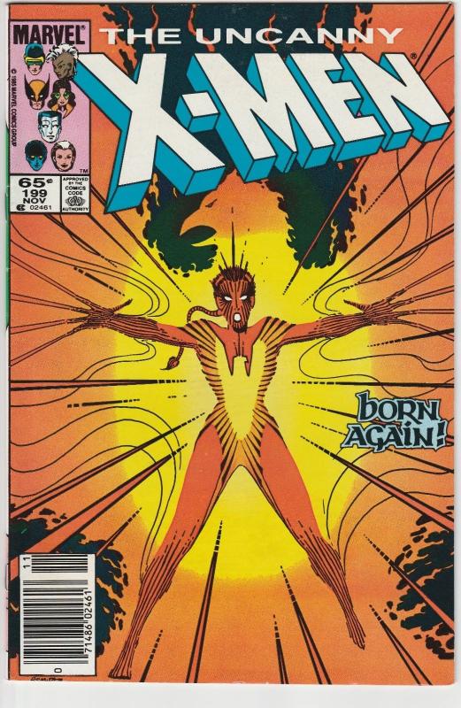 4 The Uncanny X-Men Marvel Comic Books # 197 198 199 200 Wolverine Cyclops WM6