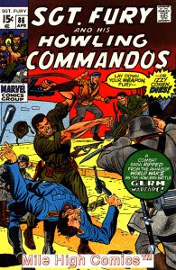 SGT. FURY AND HIS HOWLING COMMANDOS (1963 Series) #86 Fair Comics Book